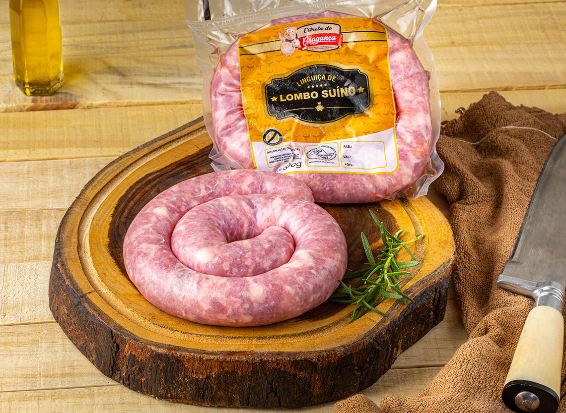Linguiça de Lombo Suíno Resfriada 500g